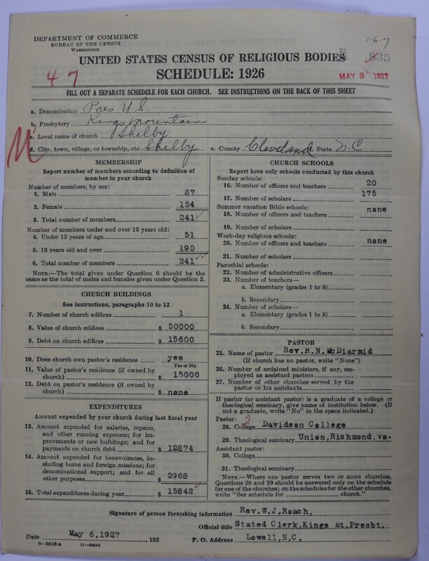 Scan of Presbyterian Church in the United States: 835