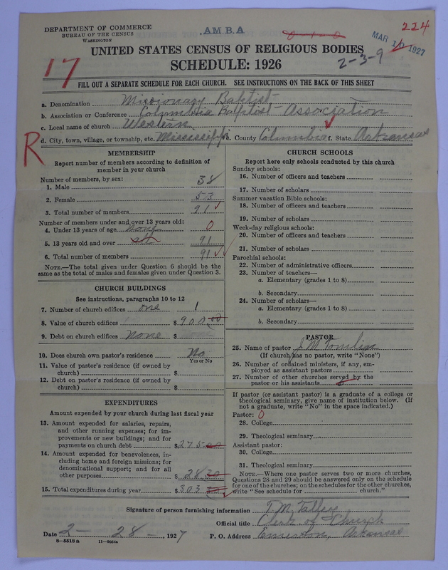 Scan of Landmark Baptist of America: 224