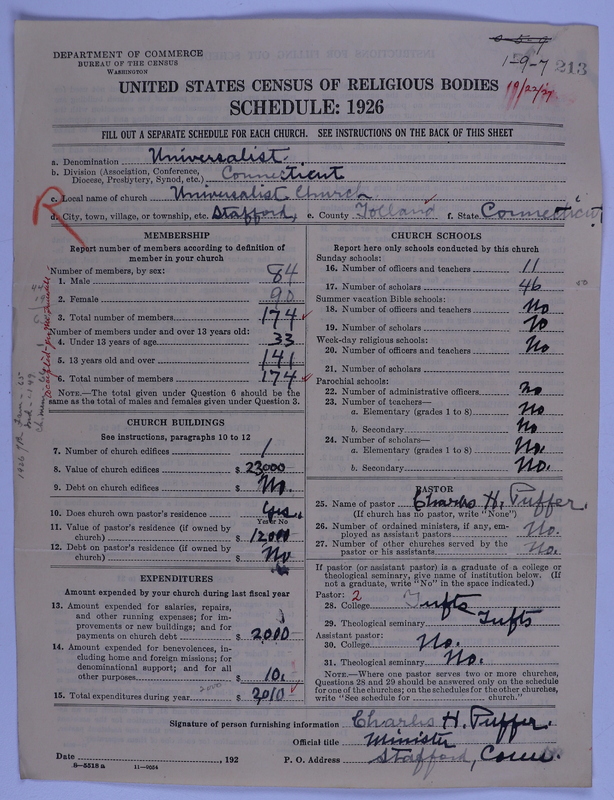 Scan of Universalist Church: 213