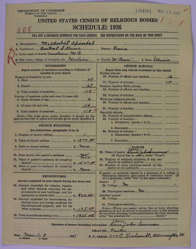 Scan of Methodist Episcopal Church: 10491