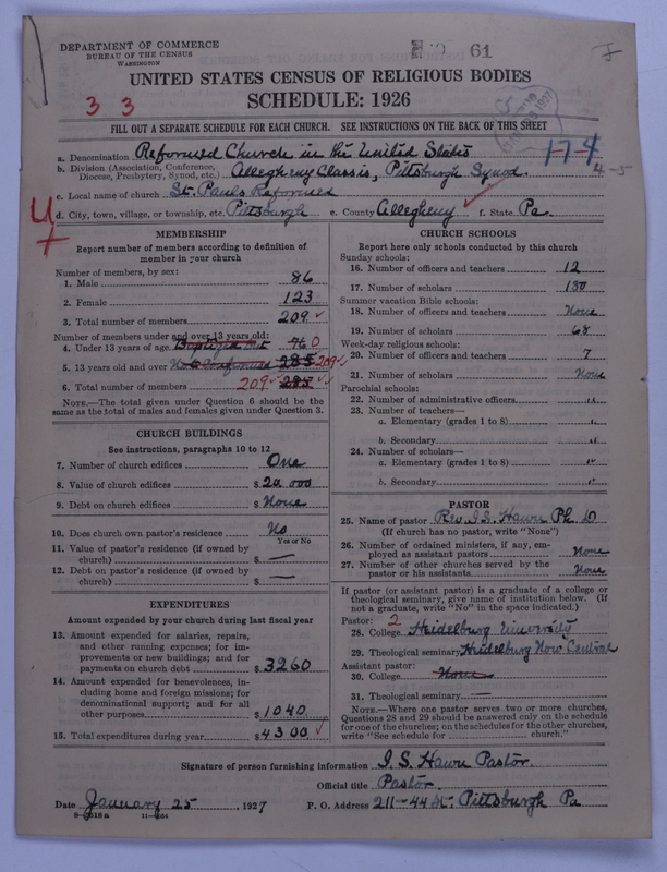 Scan of Reformed Church in the United States: 61