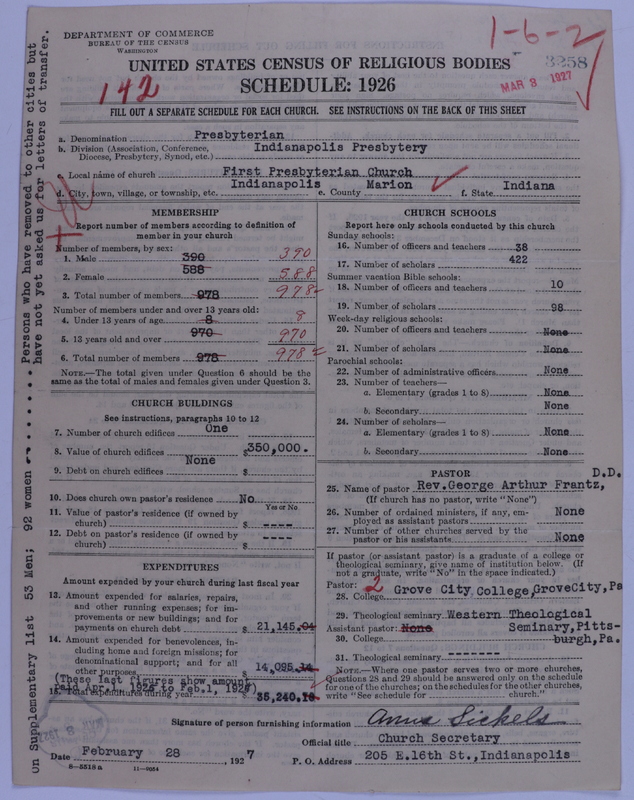 Scan of Presbyterian Church in the United States of America: 3258
