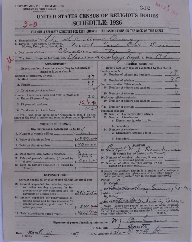 Scan of Salvation Army: 332