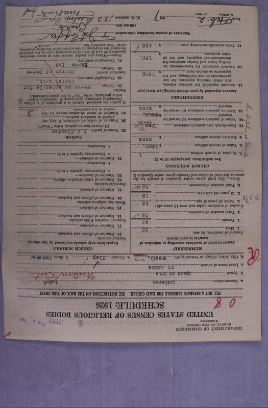 Scan of Synod of the Reformed Presbyterian Church of North America: 299