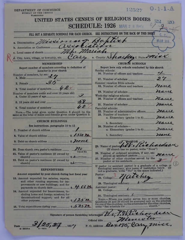 Scan of Negro Baptists: 12527