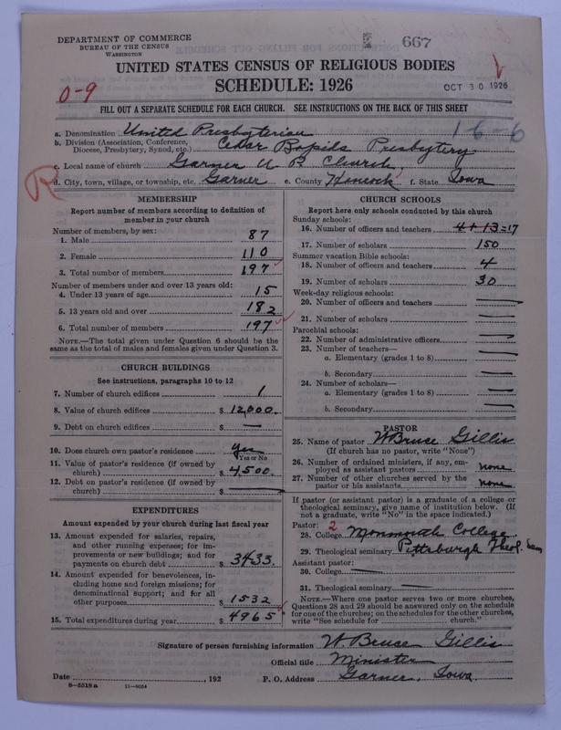 Scan of United Presbyterian Church of North America: 667