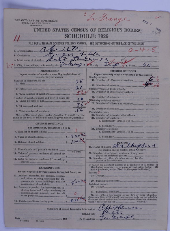 Scan of Christian Church (General Convention of the Christian Church): 985