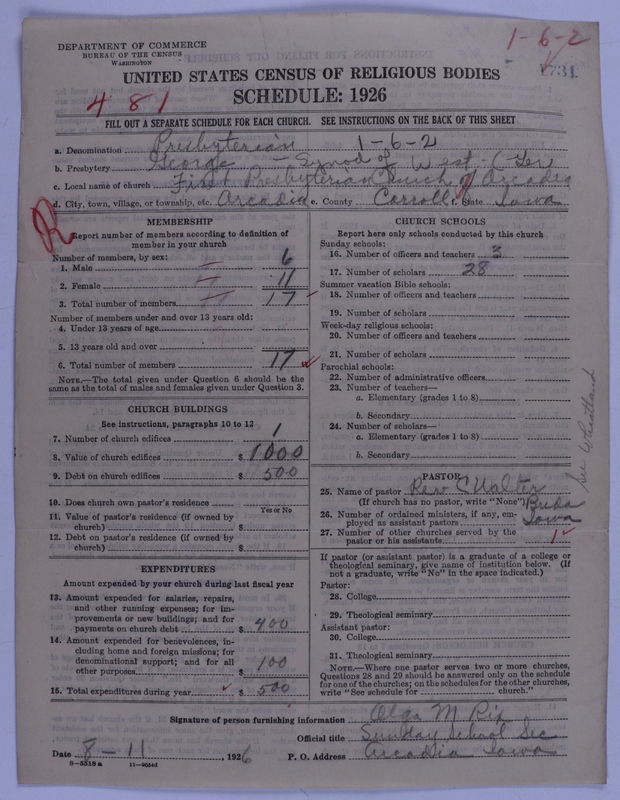 Scan of Presbyterian Church in the United States of America: 4731