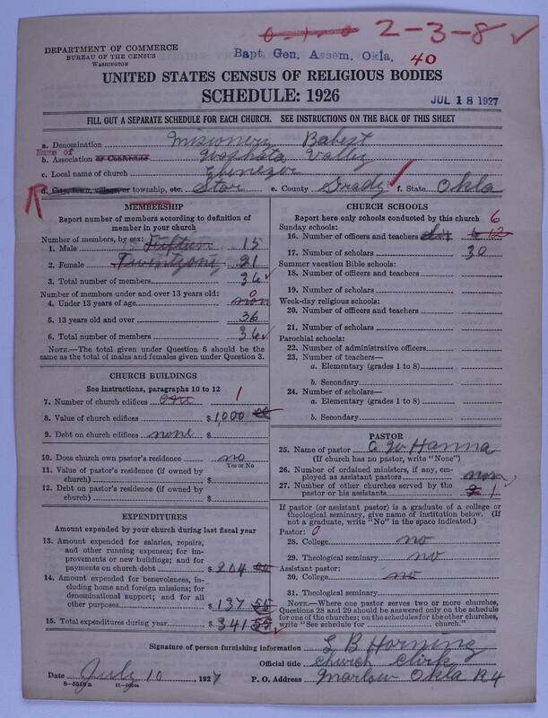 Scan of Missionary Baptist General Assembly of Oklahoma: 40