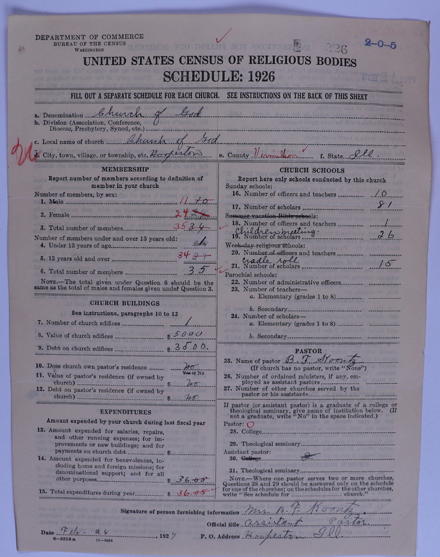 Scan of Church of God (Headquarters, Anderson, Ind.): 226