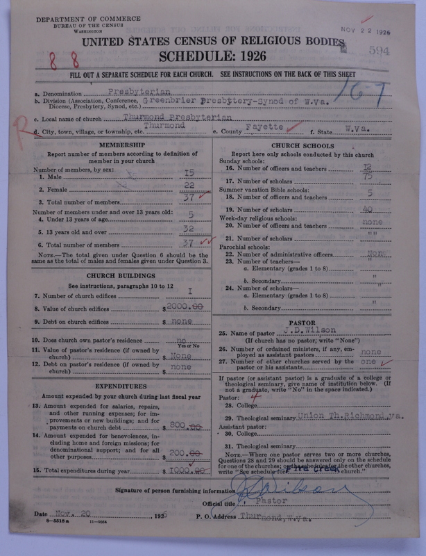 Scan of Presbyterian Church in the United States: 594