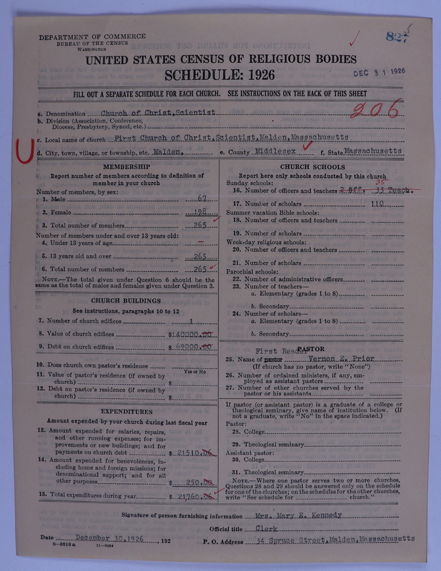 Scan of Church of Christ, Scientist: 827
