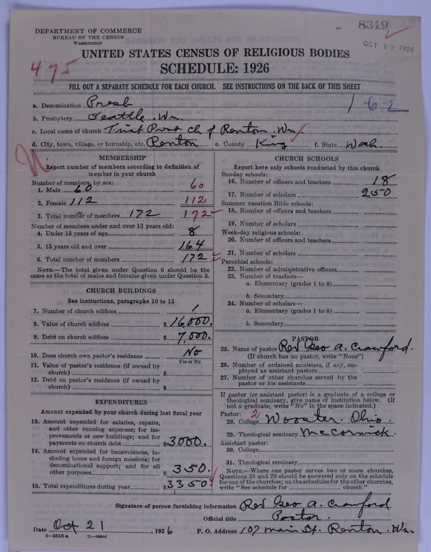 Scan of Presbyterian Church in the United States of America: 8319