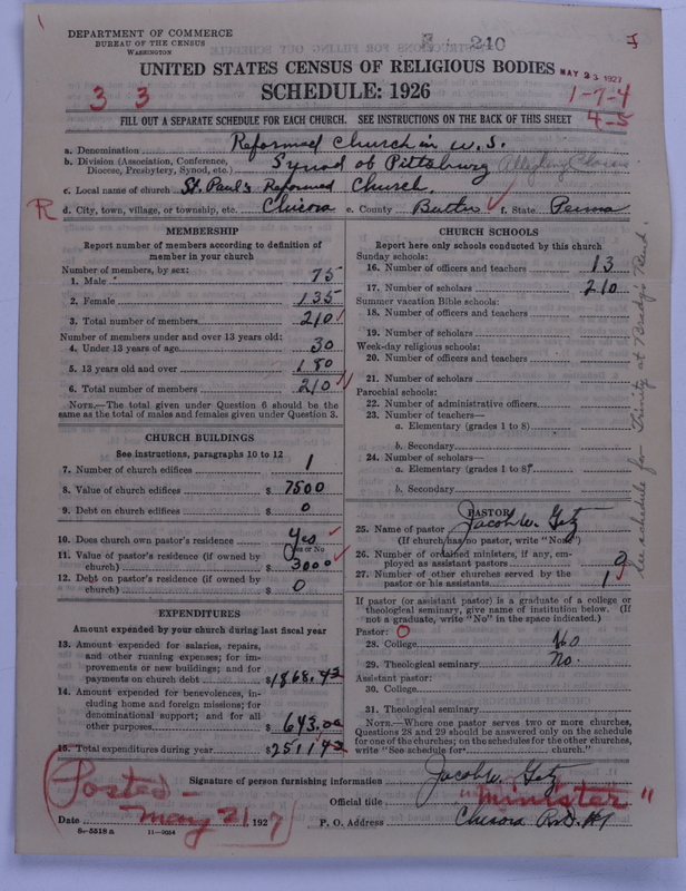 Scan of Reformed Church in the United States: 240