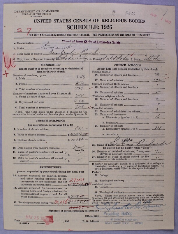 Scan of Church of Jesus Christ of Latter-day Saints: 863