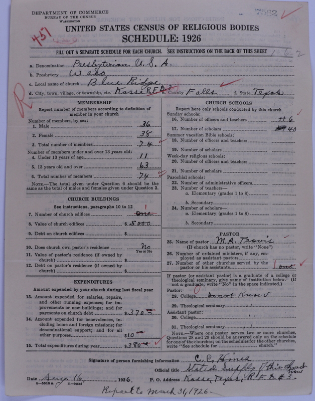 Scan of Presbyterian Church in the United States of America: 7582