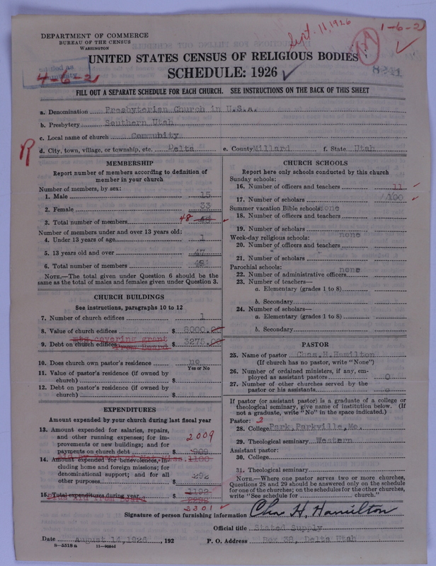 Scan of Presbyterian Church in the United States of America: 8241