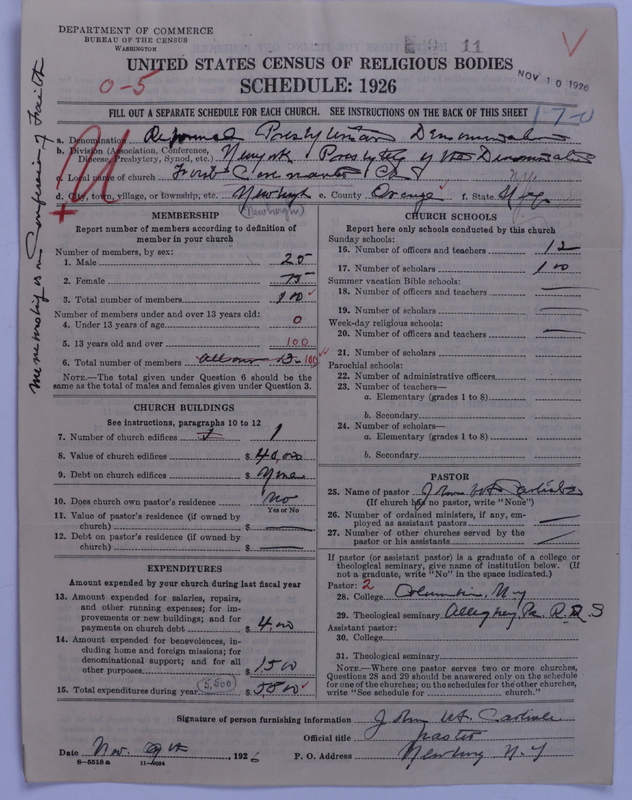 Scan of Synod of the Reformed Presbyterian Church of North America: 11
