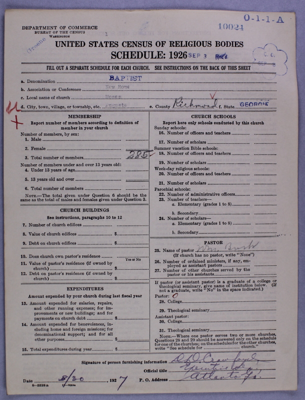 Scan of Negro Baptists: 10024