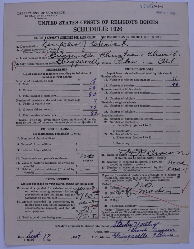 Scan of Disciples of Christ: 1793