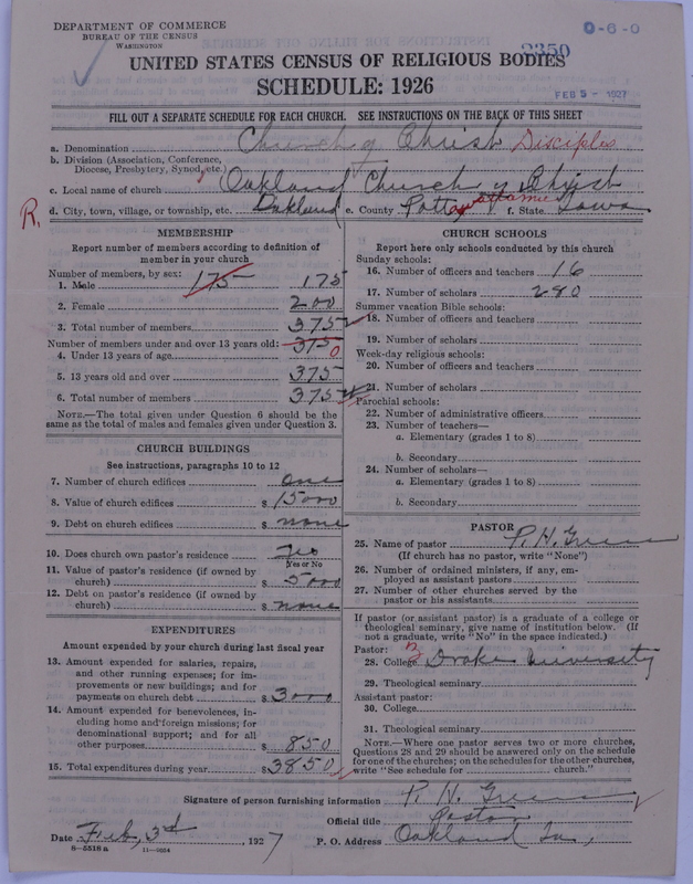 Scan of Disciples of Christ: 2350
