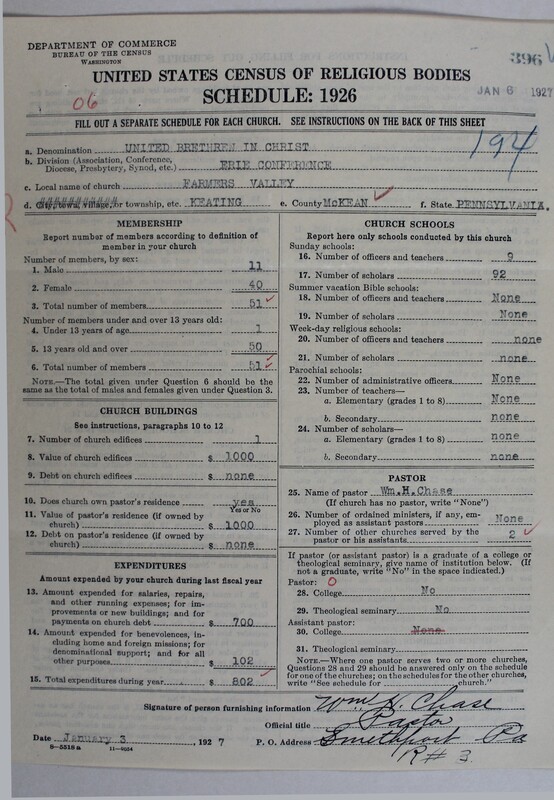 Scan of Church of the United Brethren in Christ: 396