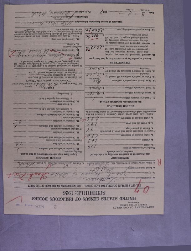 Scan of Synod of the Reformed Presbyterian Church of North America: 828