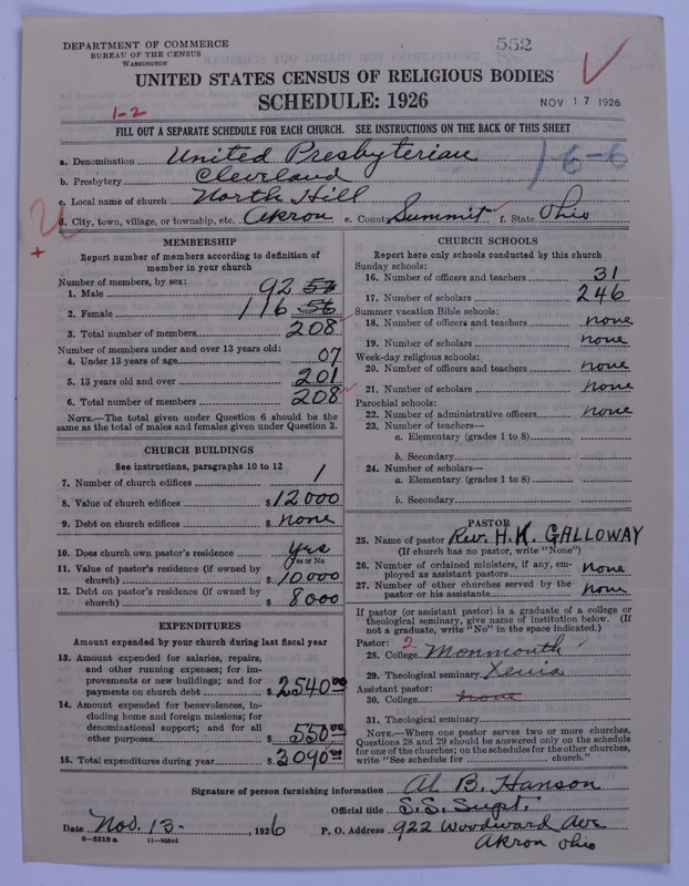 Scan of United Presbyterian Church of North America: 552