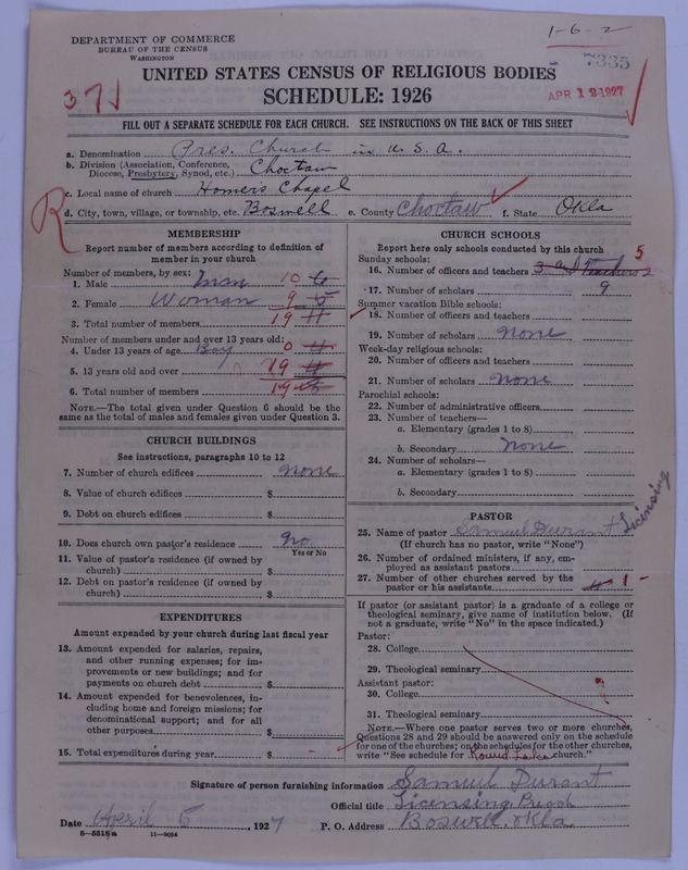 Scan of Presbyterian Church in the United States of America: 7335