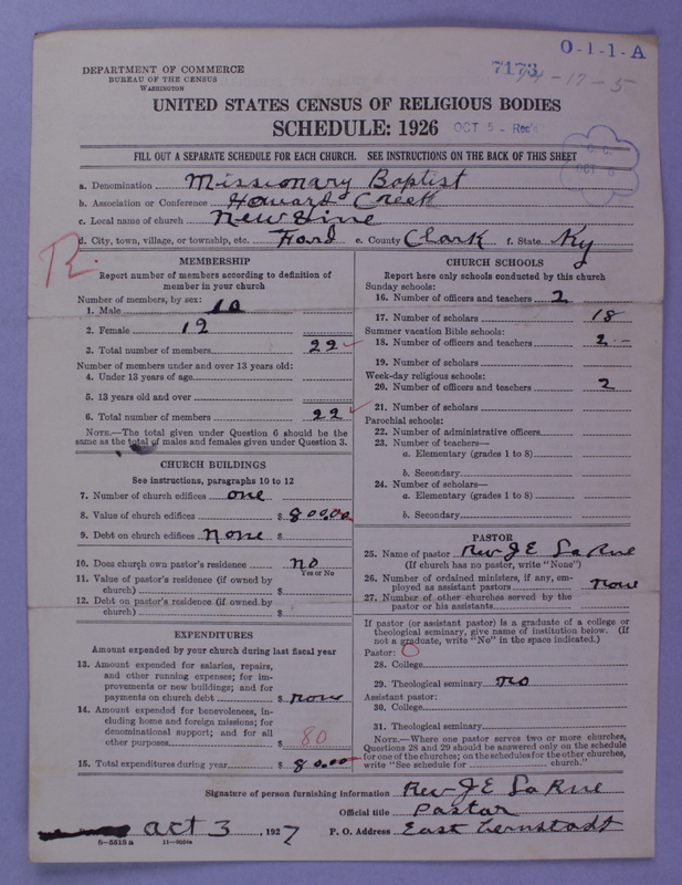 Scan of Negro Baptists: 7173
