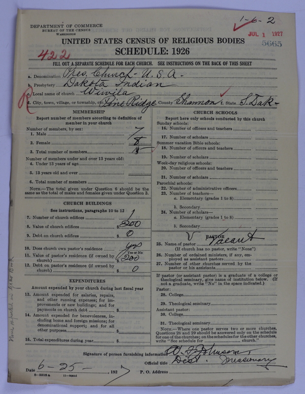 Scan of Presbyterian Church in the United States of America: 5665