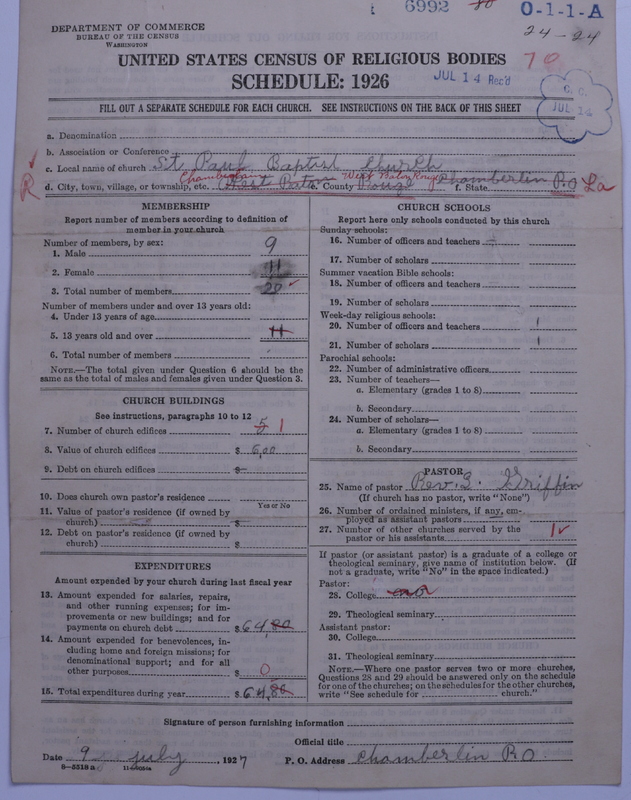 Scan of Negro Baptists: 6992