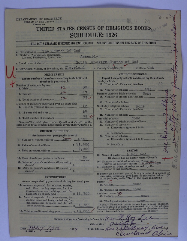 Scan of Church of God (Headquarters, Anderson, Ind.): 74