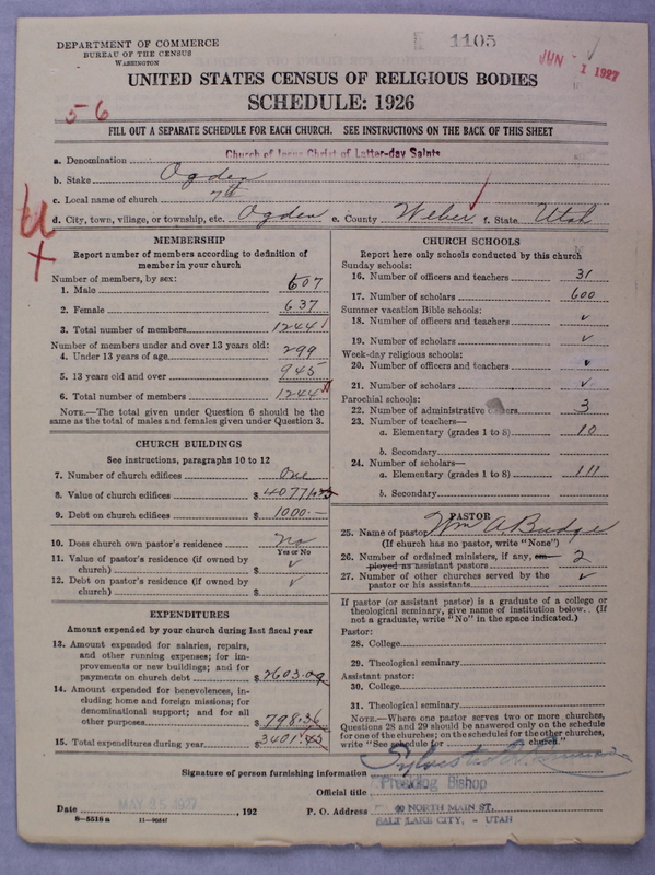 Scan of Church of Jesus Christ of Latter-day Saints: 1105