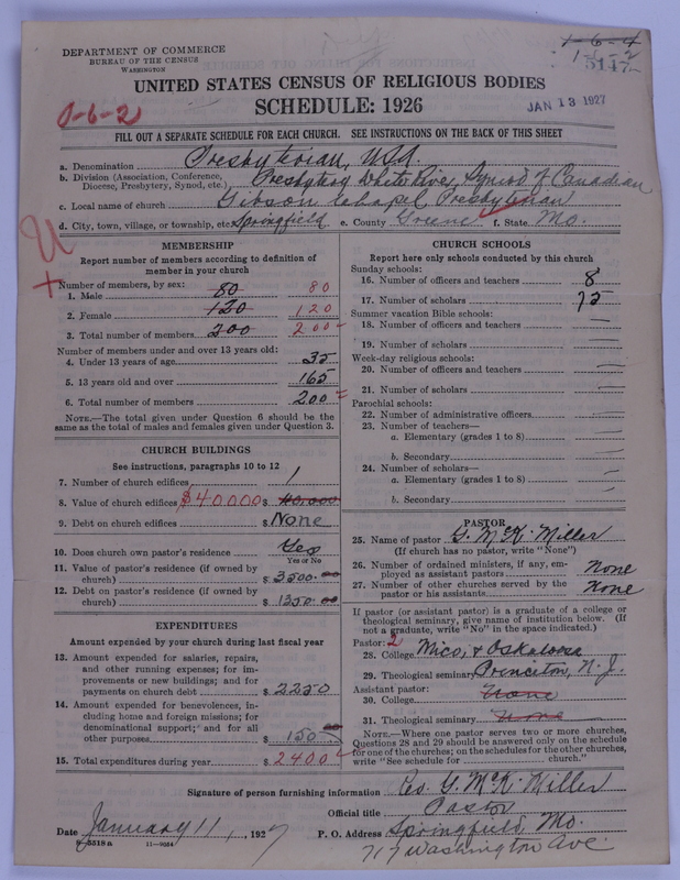 Scan of Presbyterian Church in the United States of America: 5147