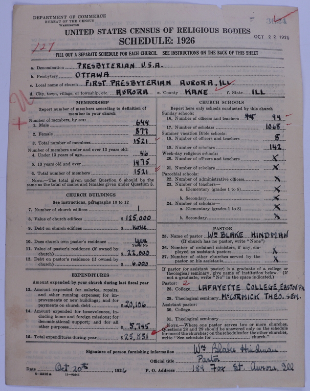 Scan of Presbyterian Church in the United States of America: 3624