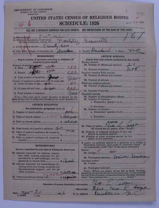Scan of Presbyterian Church in the United States: 890