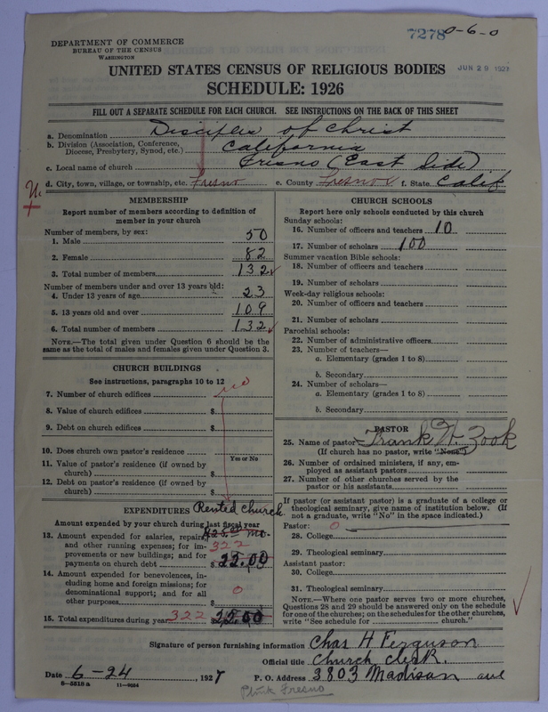 Scan of Disciples of Christ: 7278