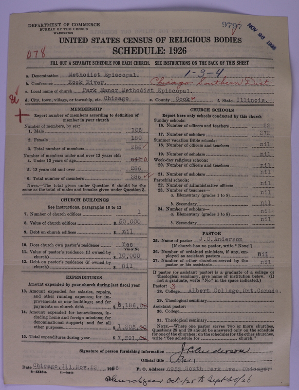 Scan of Methodist Episcopal Church: 9797