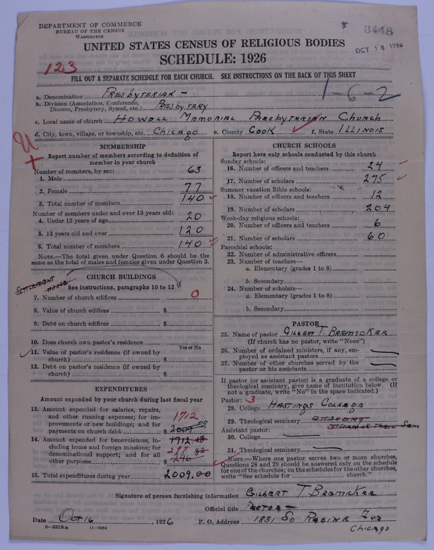 Scan of Presbyterian Church in the United States of America: 3448
