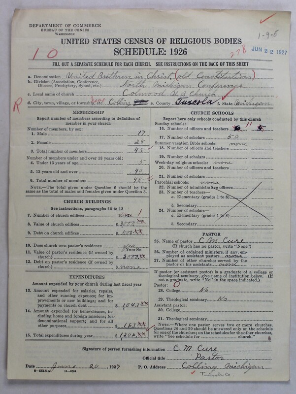 Scan of Church of the United Brethren in Christ (Old Constitution): 278