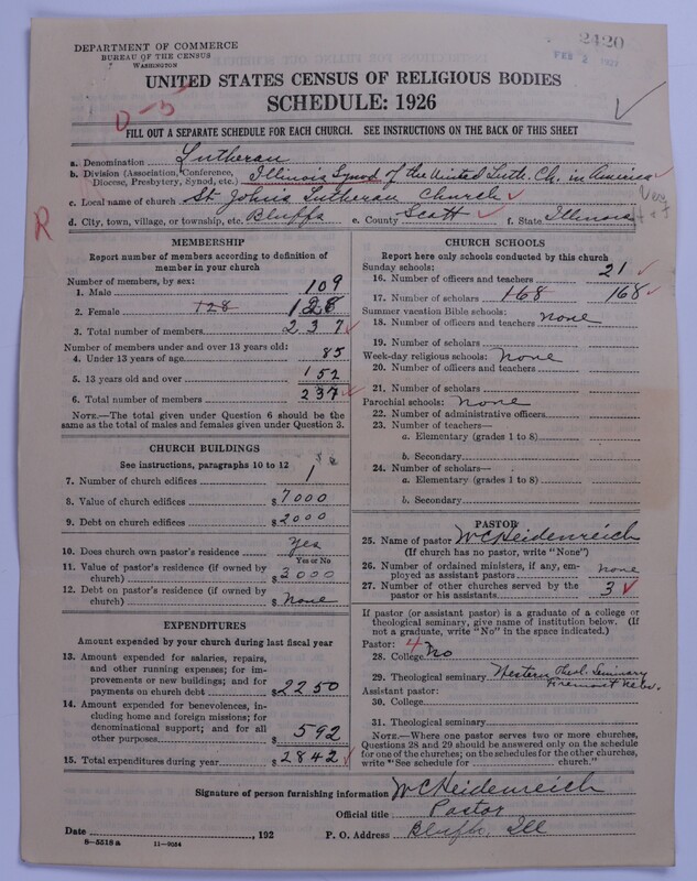 Scan of United Lutheran Church in America: 2420
