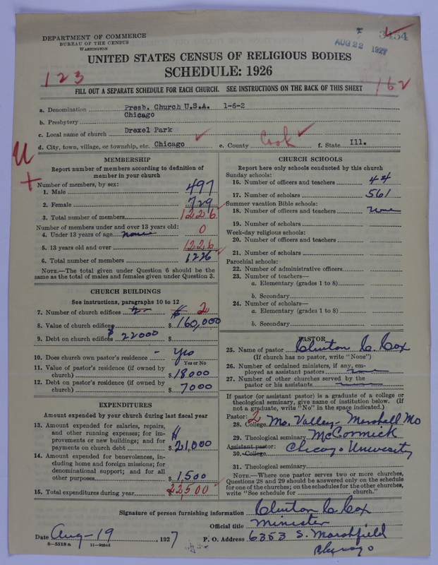 Scan of Presbyterian Church in the United States of America: 3454