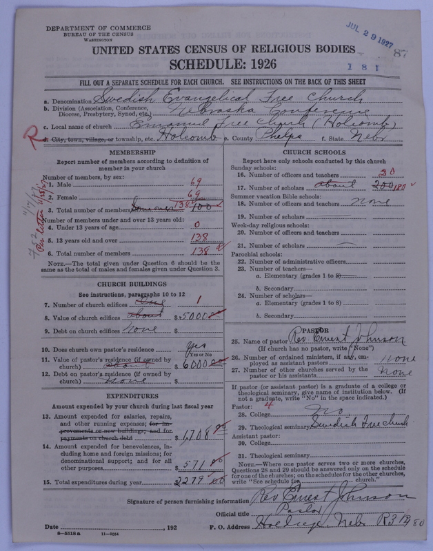 Scan of Swedish Evangelical Free Church of the United States of America: 87