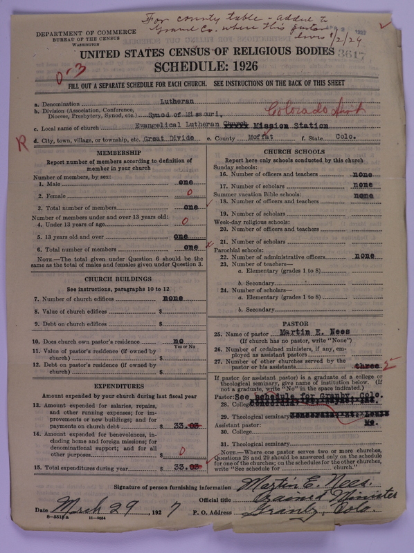 Scan of Evangelical Lutheran Synodical Conference of America: Evangelical Lutheran Synod of Missouri, Ohio, and Other States: 3617
