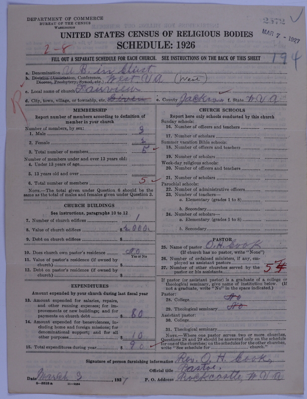 Scan of Church of the United Brethren in Christ: 2572