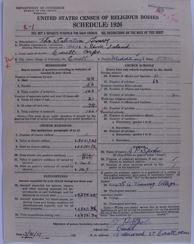 Scan of Salvation Army: 48