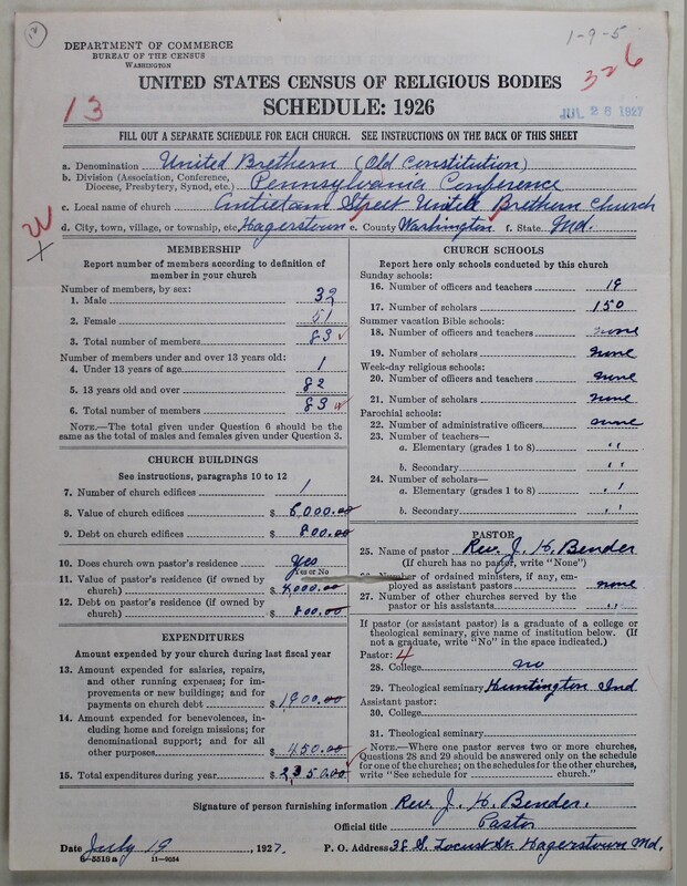 Scan of Church of the United Brethren in Christ (Old Constitution): 326