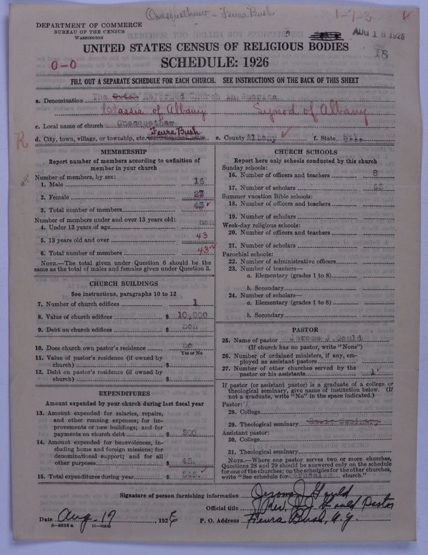 Scan of Reformed Church in America: 18