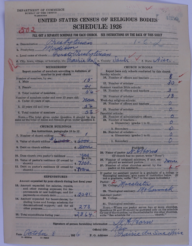 Scan of Presbyterian Church in the United States of America: 4350